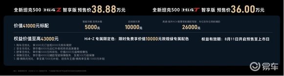 预售36万起 全新坦克500堪称越野、智能、豪华全能选手  第1张