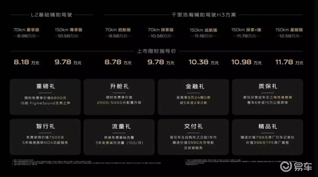 电混家轿价格战爆发，银河A7上市，震撼8万价位  第6张