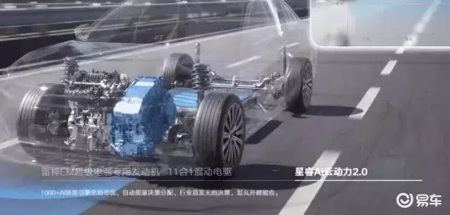 银河A7混动车型上市，配置强大，市场反响热烈  第2张