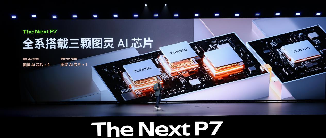 全系搭载3颗图灵AI芯片，全新小鹏P7正式亮相  第4张