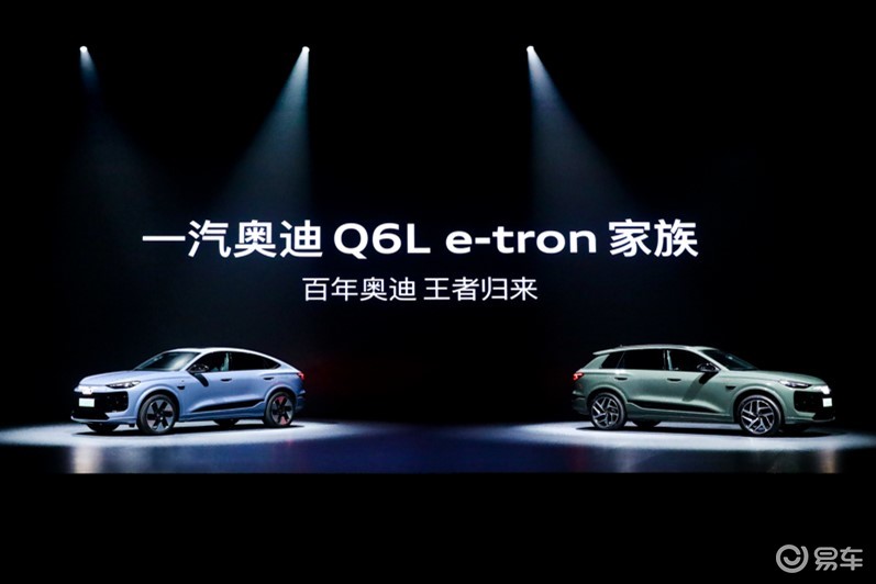 34.88万起！一汽奥迪Q6L e-tron家族上市  第1张