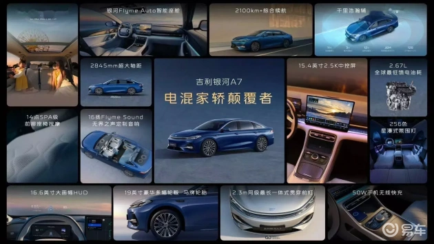 吉利银河A7，8.98万起，亮点何在  第8张
