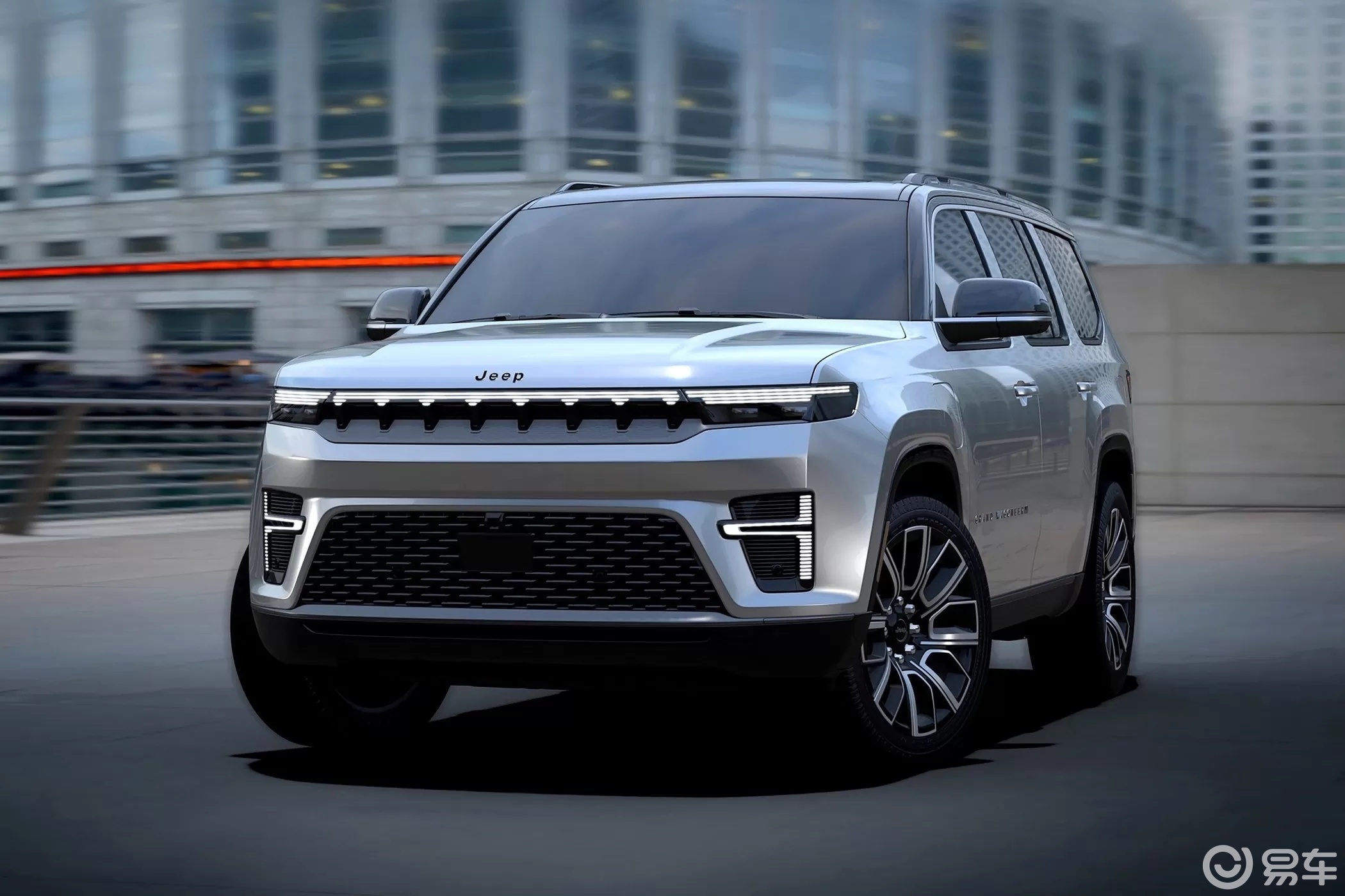 升级版 Jeep 大切诺基 首图曝光  第1张