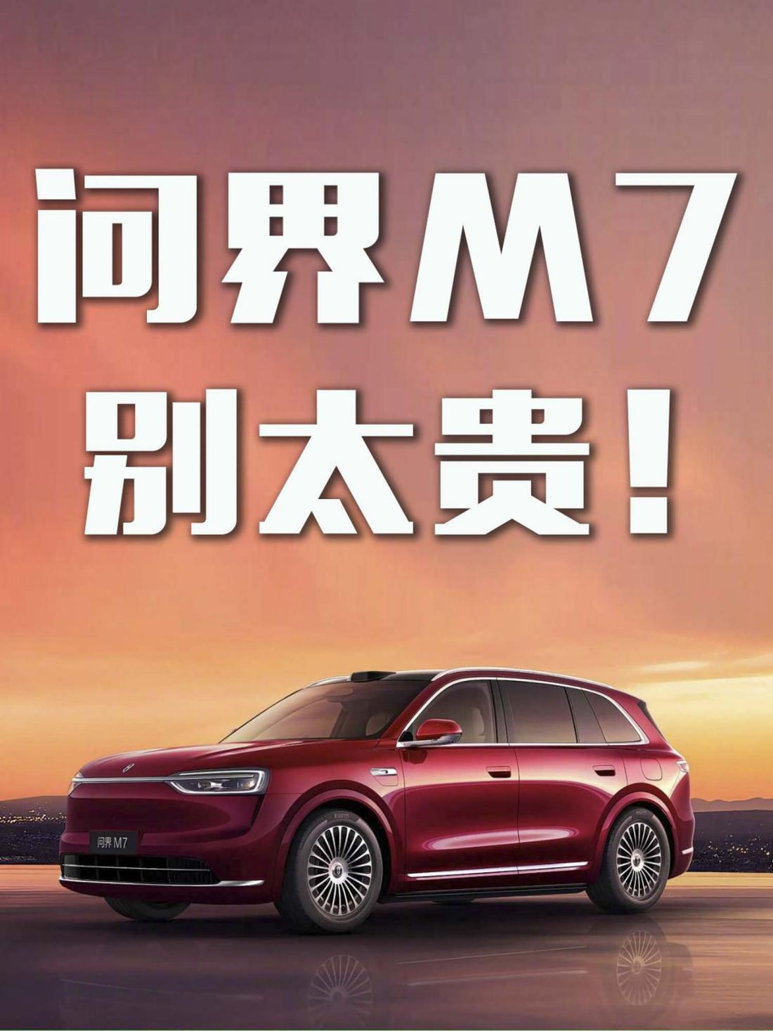 网友看到新款问界M7直接喊话，别太贵！  第6张