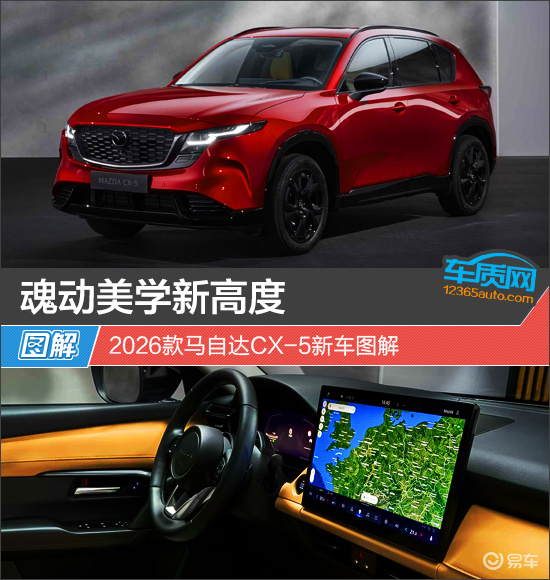 魂动美学新高度 2026款马自达CX-5新车图解  第1张