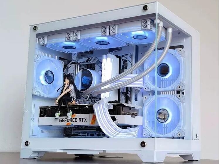 3999元特惠R5 5600+RTX4060独显白色海景房主机 畅玩大型3A游戏  第1张