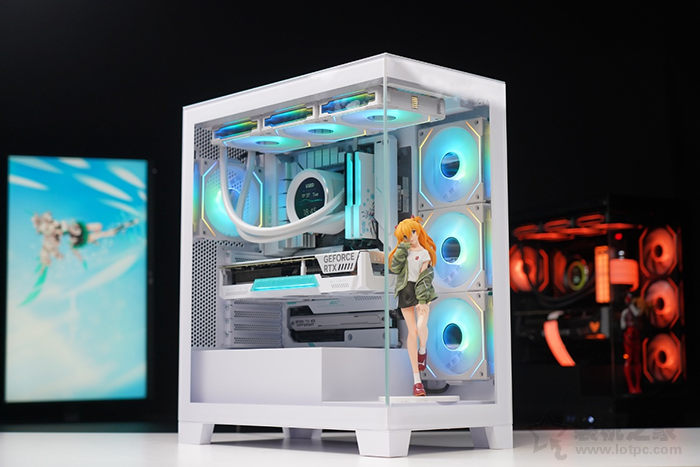 装机案例：i5-13490F配RTX4070华硕天选BTF背插白色海景房主机  第1张
