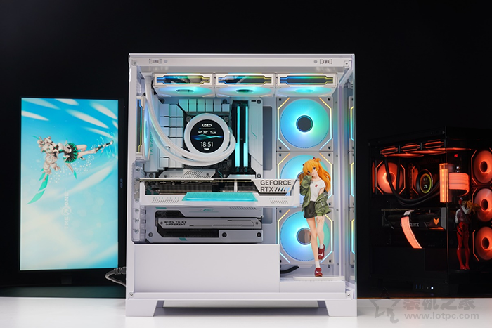 装机案例：i5-13490F配RTX4070华硕天选BTF背插白色海景房主机  第2张