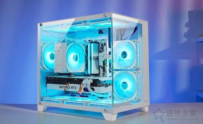 双十一爆款白色海景房，i5-13400F配RTX4060Ti 4060游戏电脑配置  第1张