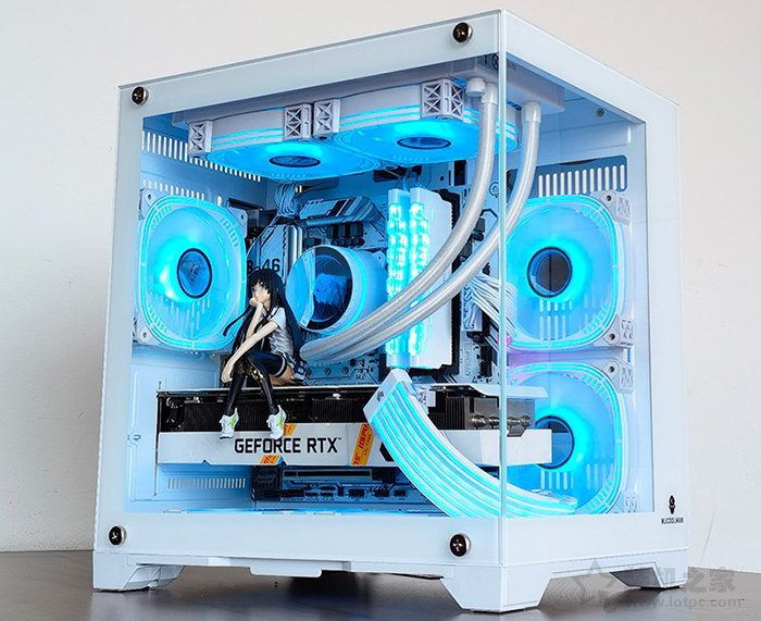 五六千元白色海景房主机 i5 12400F 13490F配RTX4060Ti电脑配置  第1张