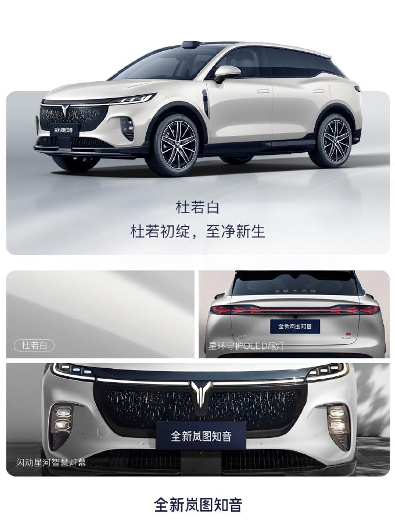 全新岚图知音发布宸星灰车色 新车将于8月底上市  第3张