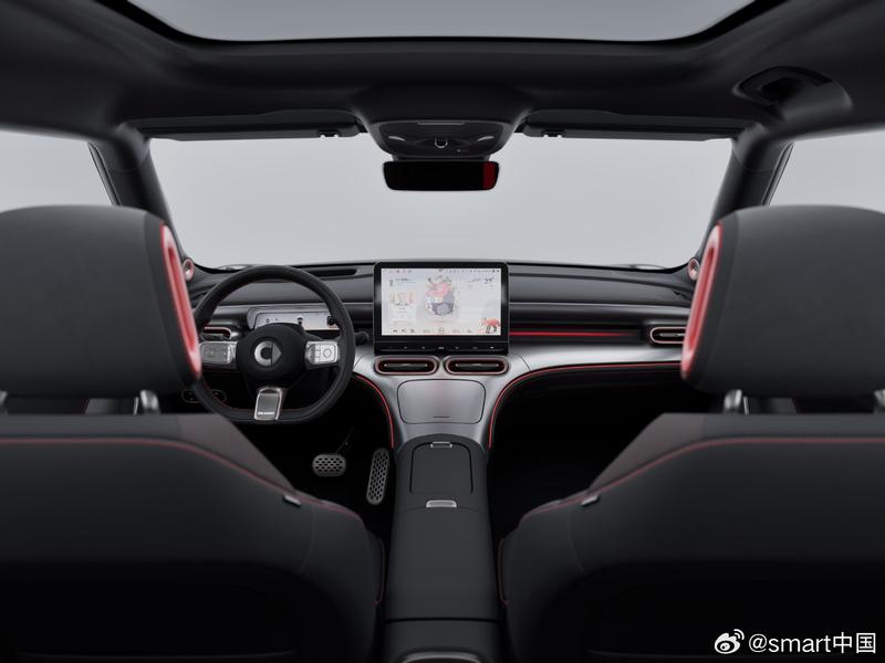 2026款smart精灵#1 BRABUS性能版将于8月12日发布  第4张