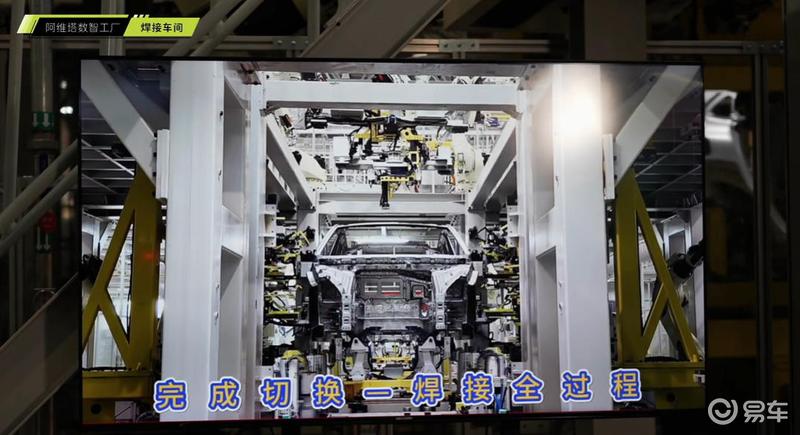 阿维塔数智工厂正式挂牌 平均每60秒下线一台新车  第5张