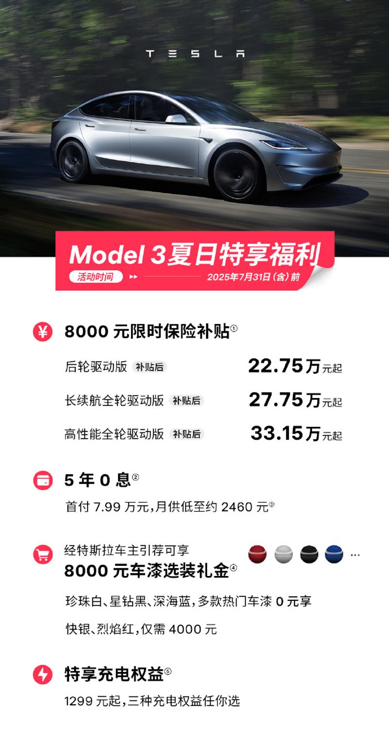 特斯拉Model 3全球热销300万辆 平均1.5分钟卖出一台  第3张
