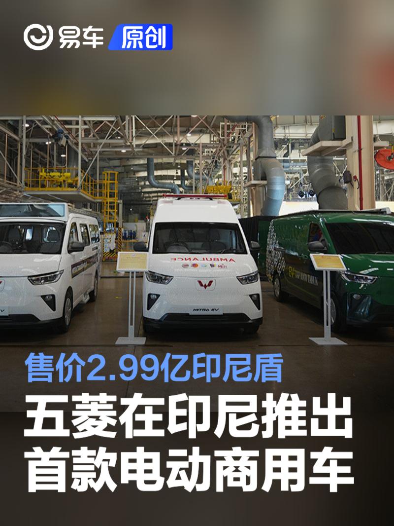 五菱在印尼推出首款电动商用车 售价2.99亿印尼盾  第1张
