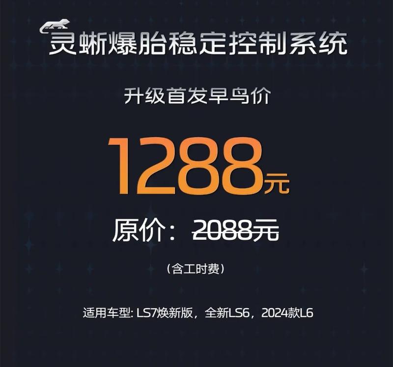 智己汽车开放灵蜥爆胎稳定控制软硬件升级 首发早鸟价1288元  第2张