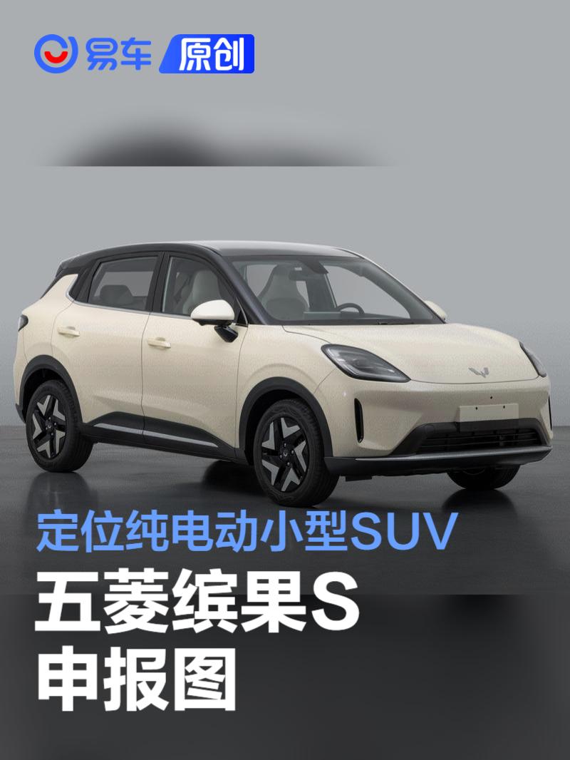 五菱缤果S申报图 定位纯电动小型SUV  第1张