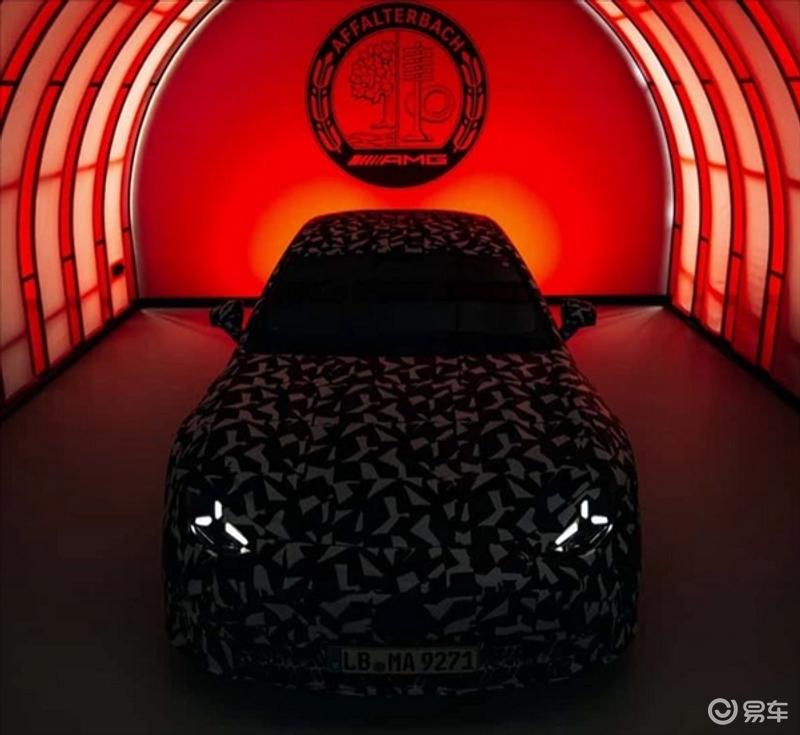 全新AMG GT电动四门轿跑车预告图 配备轴向磁通电机  第2张