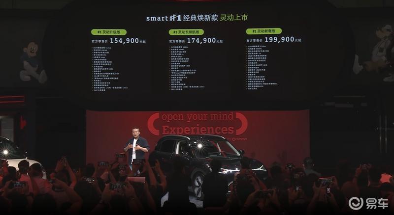 2025粤港澳车展：新款smart精灵#1售15.49万元起  第2张