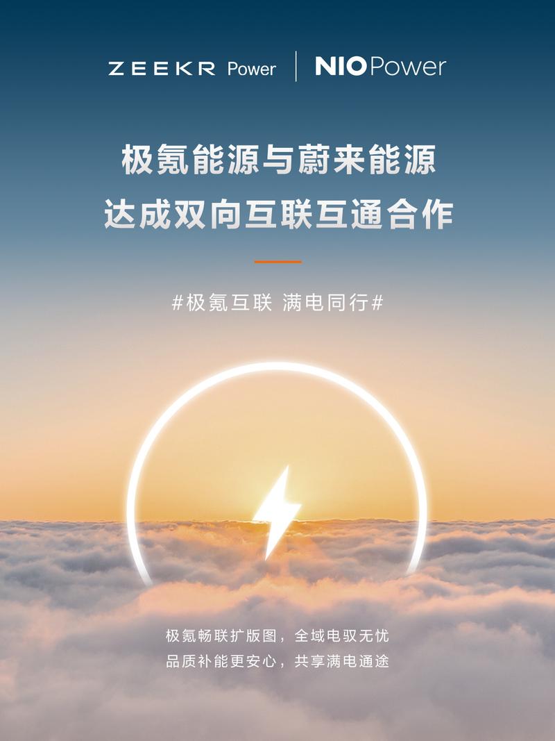 极氪能源与蔚来能源达成双向互联互通合作  第2张
