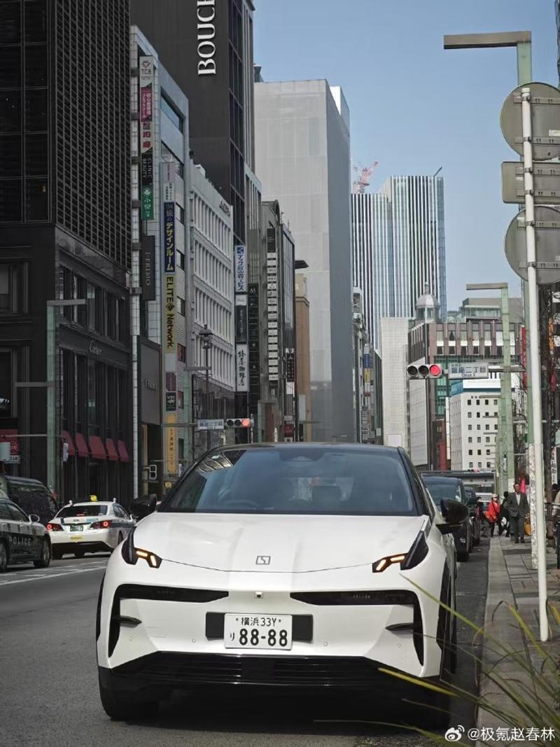 极氪X车型亮相日本街头 或2025年进入日本市场  第4张