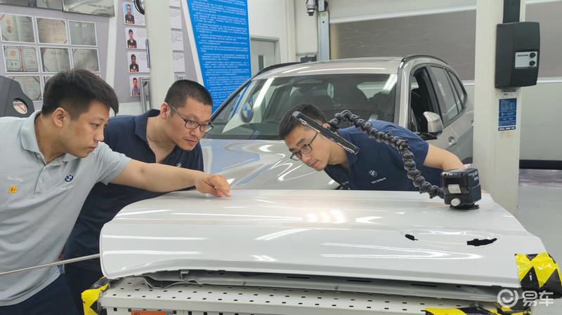 首款国产BMW新世代车型已在里达厂区下线并开启全面测试  第4张