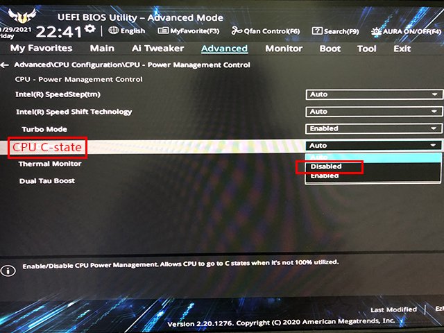 如何禁用C-State功能？关闭intel CPU的C-State省电模式方法  第4张