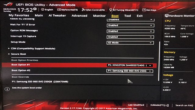 电脑开机之后黑屏只有一个光标在左上角闪烁无法进入系统的解决方法  第5张