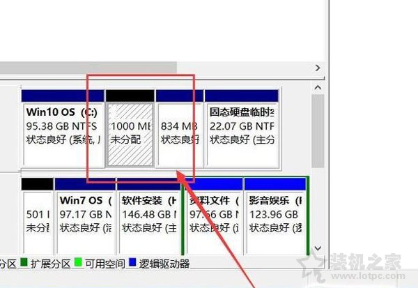 硬盘分区图文教程：新买的电脑只有一个C盘 如何再分区？  第5张