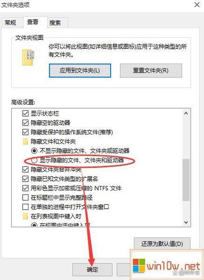 Win10电脑桌面文件夹隐藏了怎么恢复？Win10显示隐藏文件教程  第1张
