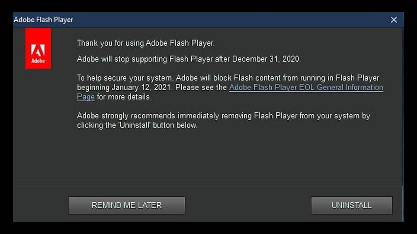 Adobe Flash Player弹窗怎么关闭? 第2张 Adobe Flash Player弹窗怎么关闭? 第2张