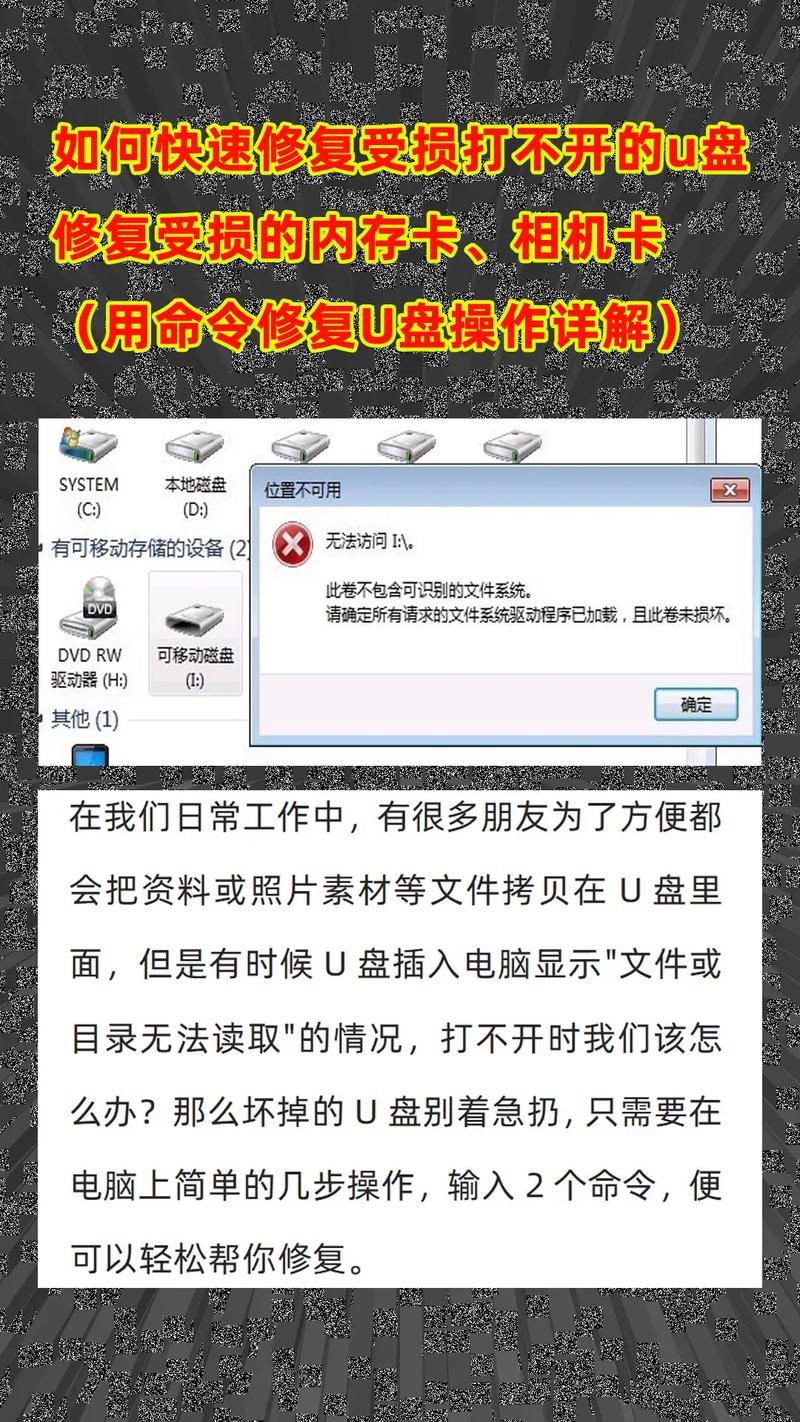 U盘格式化失败怎么办？  第1张