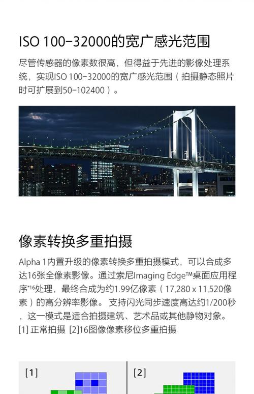 索尼发布微单旗舰Alpha1:支持30fps8K连拍 实现高分辨率、高速度和高视频性能 第2张 索尼发布微单旗舰Alpha1:支持30fps8K连拍 实现高分辨率、高速度和高视频性能 第2张
