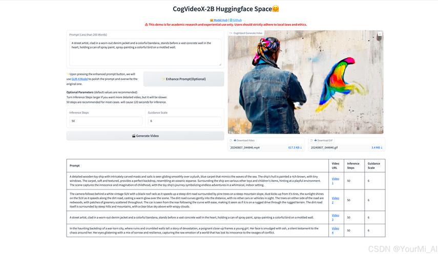 CogVideoX-baidu09Fun – 基于CogVideoX的整合包，支持生成无限长度的视频  第1张