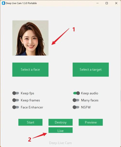 Deep-baidu09Live-baidu09Cam – 开源的 AI 实时换脸工具 第1张 Deep-baidu09Live-baidu09Cam – 开源的 AI 实时换脸工具 第1张