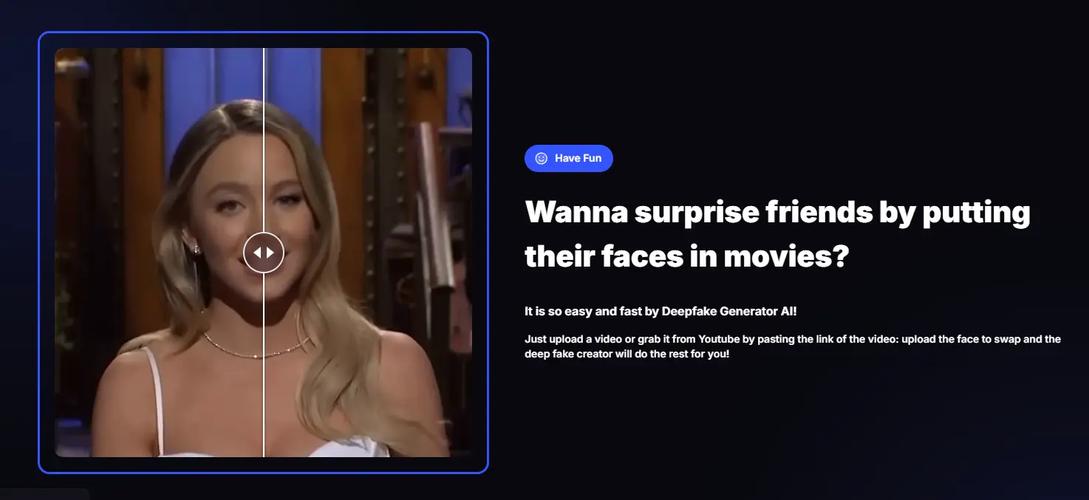 FaceSwap – 开源的在线AI换脸工具,深度伪造视频和图像 第2张 FaceSwap – 开源的在线AI换脸工具,深度伪造视频和图像 第2张