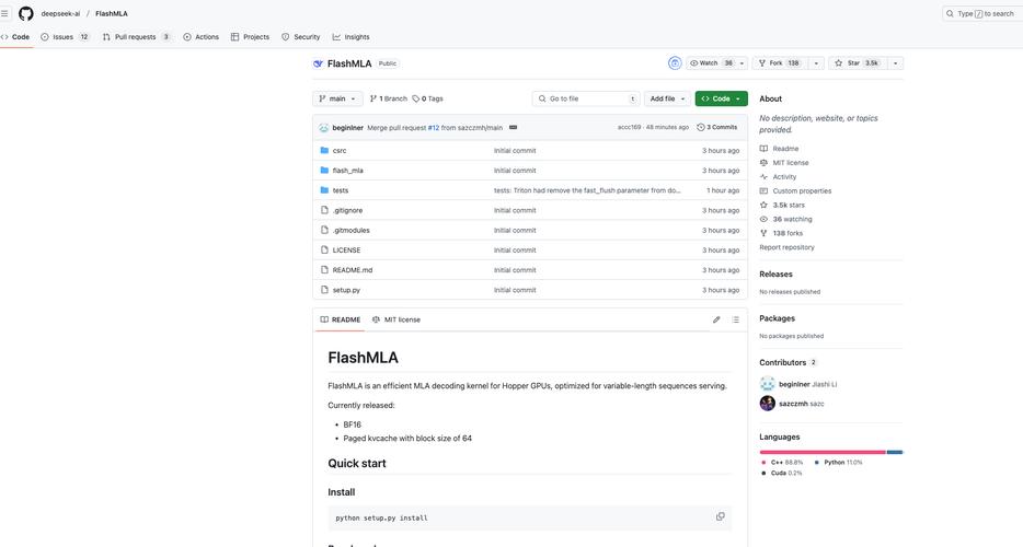 FlashMLA – DeepSeek 开源的高效 MLA 解码内核,专为Hopper 架构 GPU 设计 第2张 FlashMLA – DeepSeek 开源的高效 MLA 解码内核,专为Hopper 架构 GPU 设计 第2张