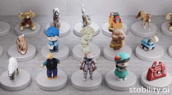 Stable Video 3D (SV3D) – 多视角合成和3D生成模型,由Stability AI推出 第2张 Stable Video 3D (SV3D) – 多视角合成和3D生成模型,由Stability AI推出 第2张