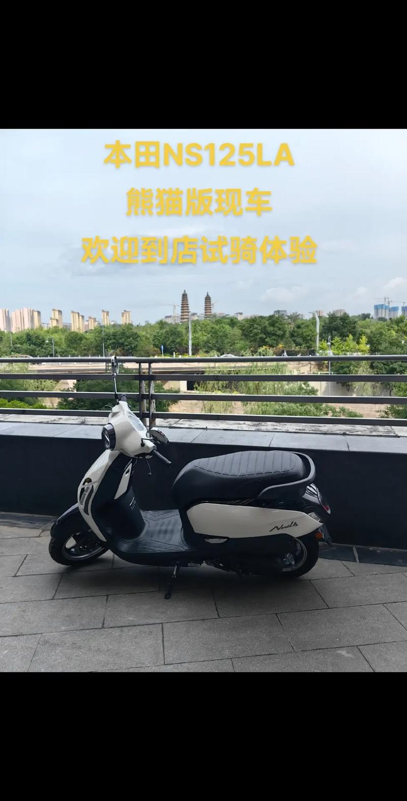 个性的最佳展示 熊猫色本田NS125LA实拍 第1张 个性的最佳展示 熊猫色本田NS125LA实拍 第1张