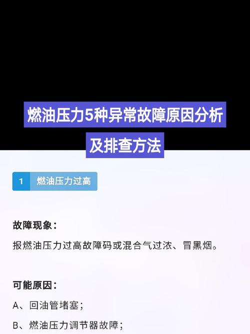 机油压力低的原因 第1张 机油压力低的原因 第1张