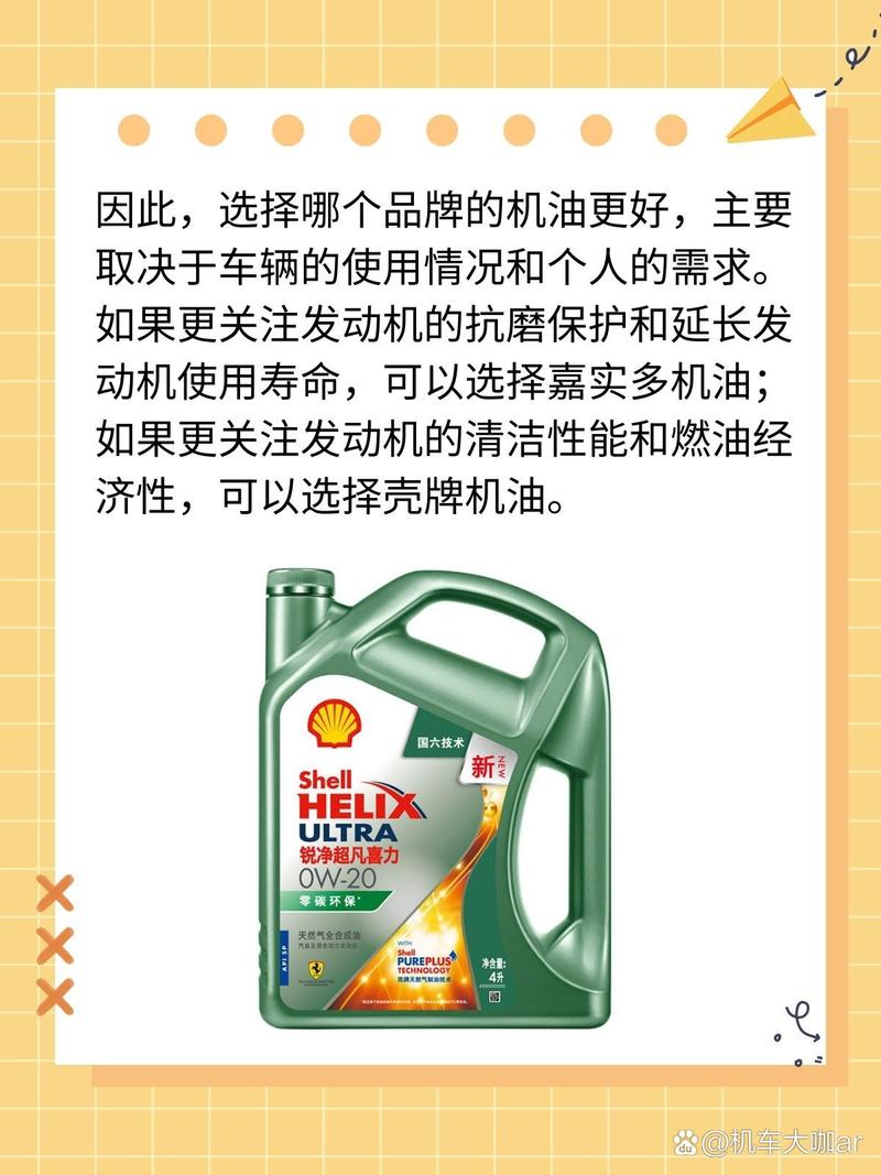 嘉实多和壳牌机油哪个好?嘉实多机油好还是壳牌机油好 第2张 嘉实多和壳牌机油哪个好?嘉实多机油好还是壳牌机油好 第2张