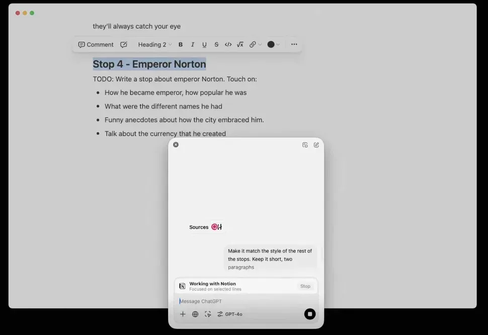 OpenAI发布季第十一天：ChatGPT深度集成Mac应用，从Chatbot变身AI Agent  第2张