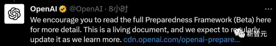 OpenAI官宣全新安全团队：模型危险分四级，董事会有权决定是否发布  第6张