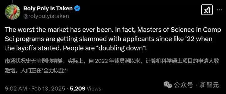 不要学编程！大佬警告别报AI专业，全美15万IT精英被裁员，CS毕业即失业  第4张