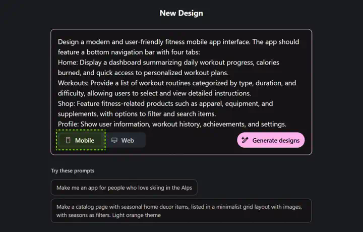 我测了Google Stitch：AI 直接出 UI 源文件，Figma 的压力不小了......  第3张