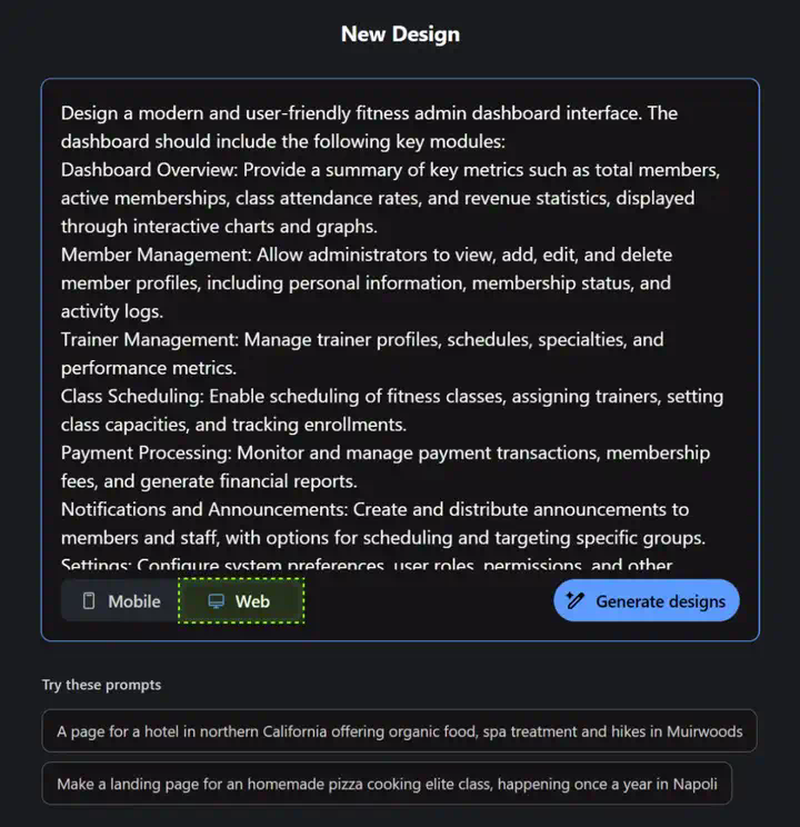 我测了Google Stitch：AI 直接出 UI 源文件，Figma 的压力不小了......  第17张