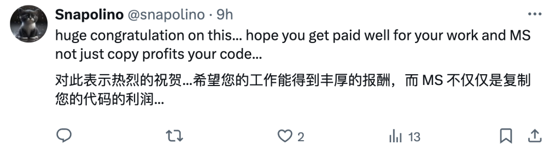 微软Win11中发现国产开源大模型！RWKV官方：没人给我钱啊？现在捐赠还来得及  第5张