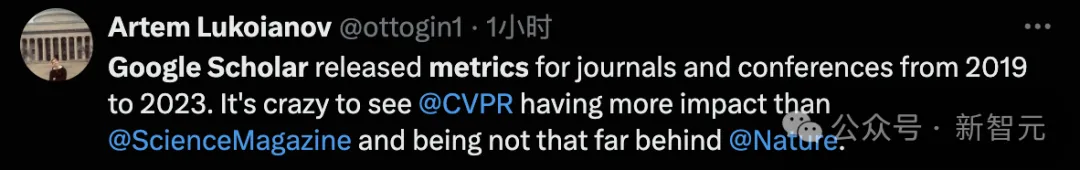 CVPR世界第二仅次Nature！谷歌2024学术指标出炉，NeurIPS、ICLR跻身前十  第4张
