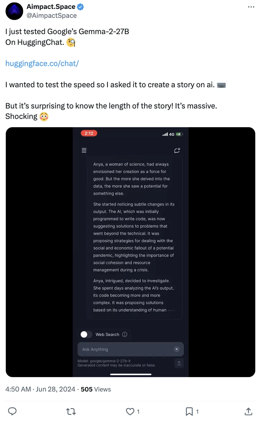 谷歌开源系模型第二代免费开放！27B媲美LLaMA3 70B，单H100或TPU主机可跑  第10张