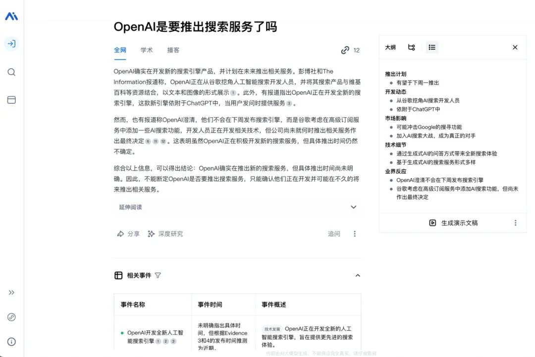 张鹏、傅盛&amp;方汉：连谷歌都下场了，为什么OpenAI 没有推 AI 搜索？  第7张